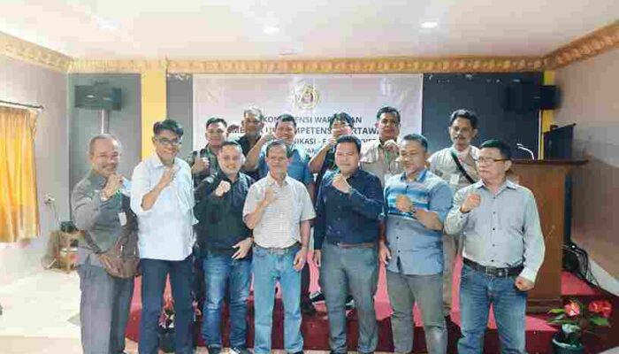 DPC Pro Jurnalismedia Siber dan UPN Gelar UKW di Pelalawan