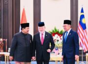 Presiden Prabowo Subianto, Disambut Secara Kenegaraan Oleh Yang di-Pertuan Agong XVII Sultan Ibrahim