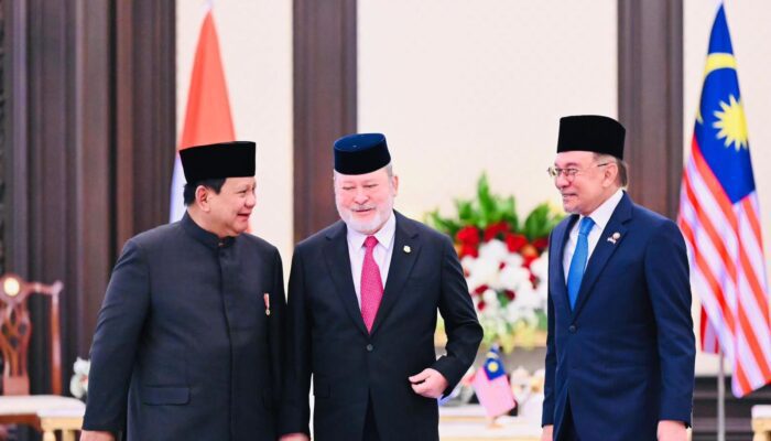 Presiden Prabowo Subianto, Disambut Secara Kenegaraan Oleh Yang di-Pertuan Agong XVII Sultan Ibrahim