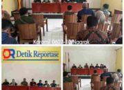 Danramil 0607-10 Nagrak di wakili Danposmil melaksanakan Rapat Kordinasi Kinerja dan Pembubaran Pemilihan Tahun 2024 