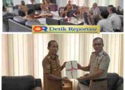 Kepala Kantor Pertanahan Kabupaten Sikka Serahkan 18 Sertifikat Tanah Pemkab Sikka