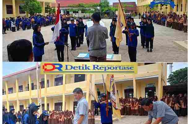 Pelantikan Anggota OSIS SMP Negeri 1 Singkil Periode 2025-2026 Berjalan Khidmat