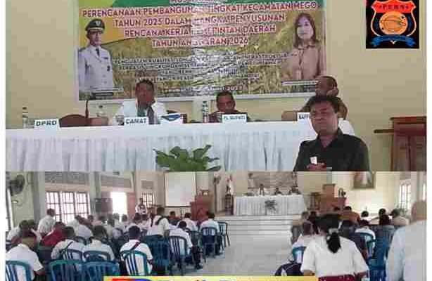 Musrenbang RKPD 2026 Kecamatan Mego: Fokus pada Pendidikan di Tengah Keterbatasan Anggaran
