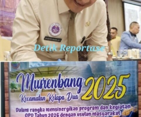 Musrenbang Kecamatan Kelapa Dua Sukses Digelar di Hotel Vega, Usulkan 50 Program Prioritas