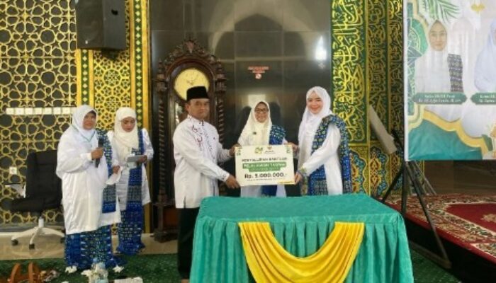 BKMT Pelalawan dan BAZNAS Bersinergi dalam Peringatan Isra Mi’raj 2025