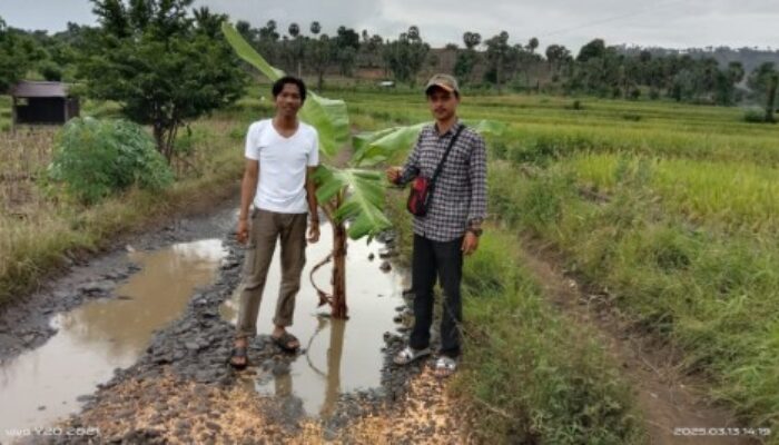 20 Tahun Rusak, Jalan di Desa Bulusuka Tak Kunjung Diperbaiki, Aliansi Pemuda Siap Perjuangkan Perbaikan