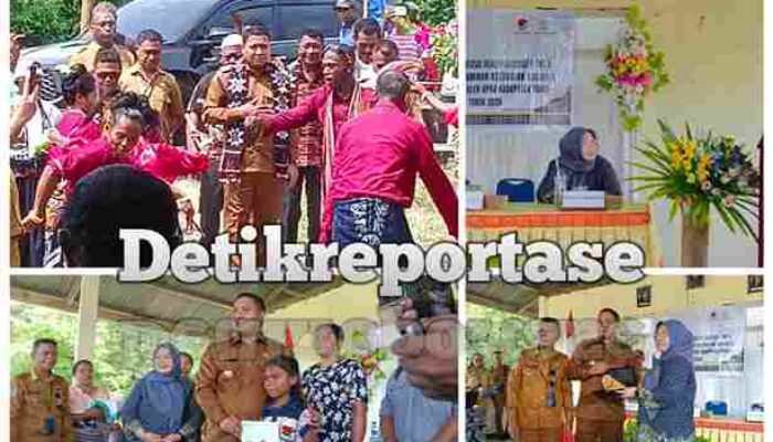 Bupati Sikka Launching Kepesertaan JKN Nasional 2025 di Mahe Kelan  Ditandai dengan Penyerahan Simbolis Kartu JKN kepada Perwakilan Masyarakat
