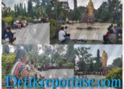 Tindak Lanjut Katekese, Umat KBG Maria Ratu Kontas Ziarah ke Taman Doa Patung Kristus Raja