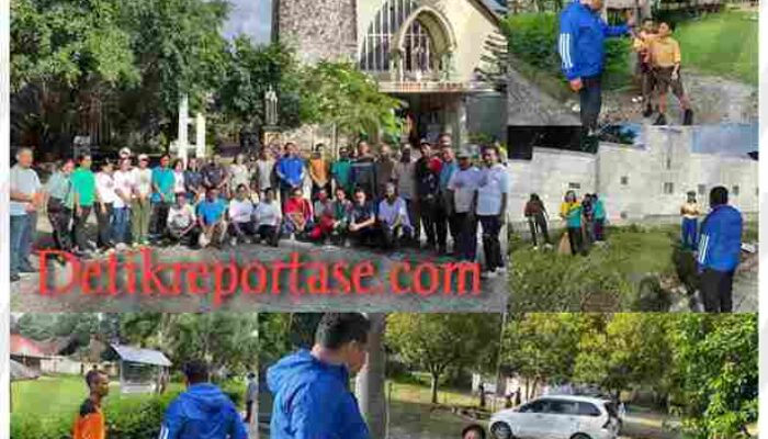 Bupati TTU Turun Langsung Memimpin Aksi Jumat Bersih Bersama Seluruh ASN