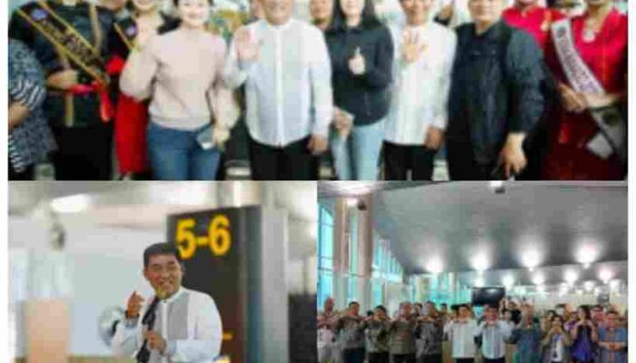 Gubernur Yulius Selvanus dan Wakil Gubernur Viktor Mailangkay Sambut Wisatawan Asal Nanjing di Manado