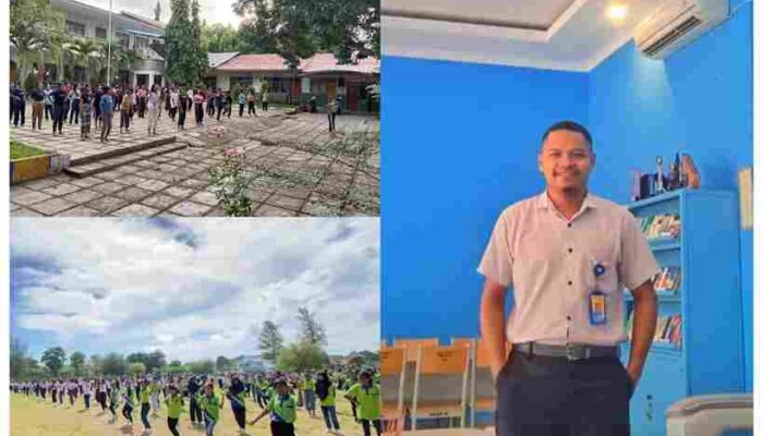 Wow, Sikka Bergetar! 2.025 Pelajar Tampilkan Tarian Hegong Massal di Puncak Hardiknas 2025