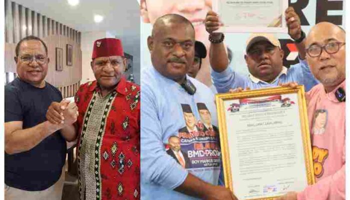 WFA Tiba di Jayapura, Bahas Konsolidasi Pemenangan PSU Pilgub Papua Bersama Ketua MARI YO MANIA Hendrik Yance Udam