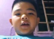 Viral! Bocah 8 Tahun di Pelalawan Kirim Pesan untuk Presiden dan Kapolri, Minta Keadilan