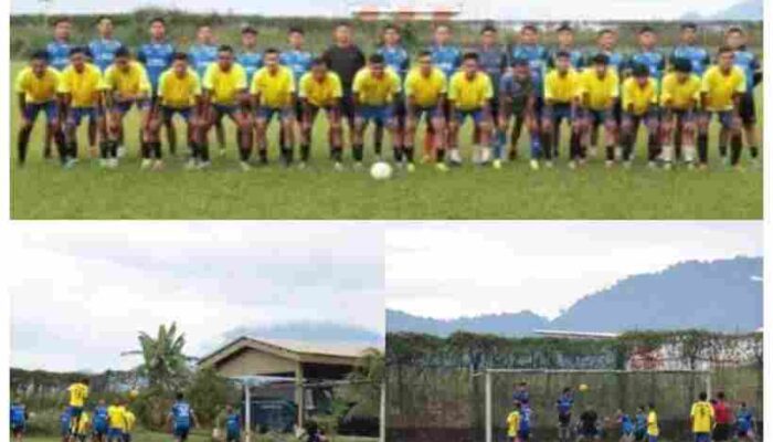 TNI AU vs Yonzipur 19 YKN: Sepak Bola Jadi Jembatan Silaturahmi dan Kebugaran di Lanud Samratulangi Manado