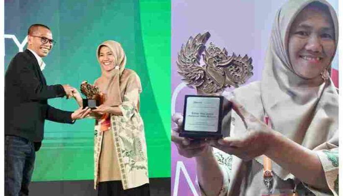 Dari Tumpukan Sampah Menjadi Harapan: Ema Suranta, Nasabah PNM yang Ubah Limbah Jadi Prestasi