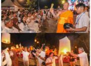 Waisak 2025 di Borobudur: 2.569 Lampion Mengangkasa, Cahaya Kedamaian Menyinari Nusantara