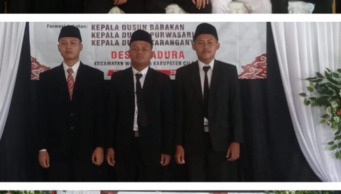 Pelantikan Tiga Kadus Baru, DISPERMADES Cilacap Dorong Akselerasi Pembangunan Desa Madura