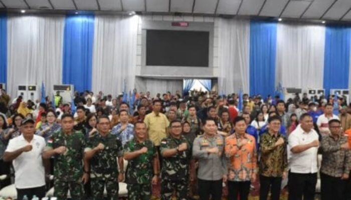 Peringatan Hari Buruh Internasional di Sulut Diwarnai Semangat Kolaborasi: Irdam XIII Merdeka dan Kapolda Sulut Turut Hadir