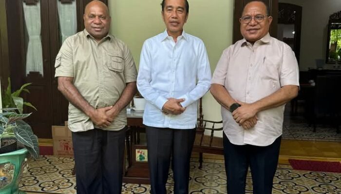 Bertemu Jokowi di Solo, MARI YO Kantongi Restu Penuh untuk Papua.Bara JP dan SOKSI Siap All-Out Menangkan MDF-Aryoko di PSU Pilgub