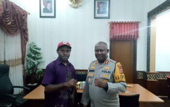 Modernisasi Gempur Tradisi, Gercin Papua & Kapolres Jayapura Bergerak Selamatkan Budaya Tokok Sagu IMG-20250528-WA0119