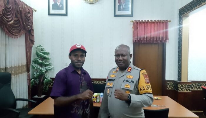 Modernisasi Gempur Tradisi, Gercin Papua & Kapolres Jayapura Bergerak Selamatkan Budaya Tokok Sagu