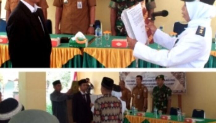 Tanpa Rekayasa, Danny Nurdian Dilantik Jadi Kasi Pemerintahan Desa Kutaagung