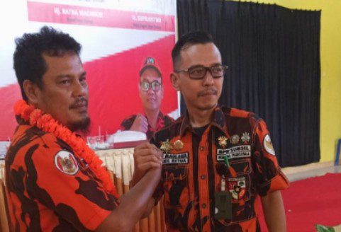 Anggota pemuda Pancasila saat muscablub vii di Musi Rawas yang terpilih Ucok sebagai ketua yang mempunyai komitmen jadi mitra stategis pemerintah