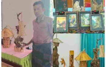 Kegiatan fransuskus badar yang membimbing anak kebutuhan khusus dengan penuh kesabaran dan kerendahan hati