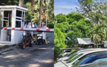 Lokasi parkir di RS kondou yang di duga melanggar aturan