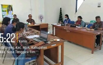 Pembahasan draff perbub pengendalian insflasi hingga tahun 2027 oleh sekda sikka
