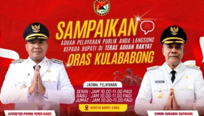 Bupati-Wabup Sikka Buka Ruang Kula Babong: Warga Kini Bisa Sampaikan Aspirasi Langsung ke Pemimpin Daerah