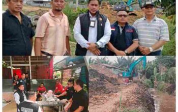 Parit Tersumbat Picu Protes Warga PGRI, Satpol PP Pelalawan Turun Tangan dan Pengelola Langsung Bersihkan GridArt_20250705_192937248_11zon
