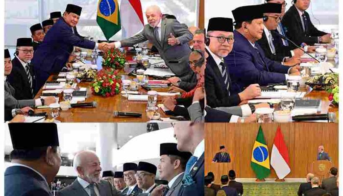 Prabowo Disambut Megah di Istana Planalto, Brasil Gelar Parade Kehormatan Militer