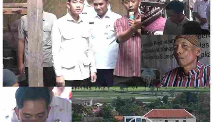 Wapres Gibran Kunjungi Sentra Lurik Klaten: Dorong UMKM Budaya Lokal Naik Kelas