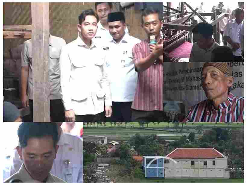 Wapres Gibran Kunjungi Sentra Lurik Klaten: Dorong UMKM Budaya Lokal Naik Kelas