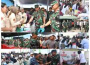 Panglima TNI Tinjau Bakti Kesehatan saat Panen Raya Padi Kodam I/BB di Deli Serdang