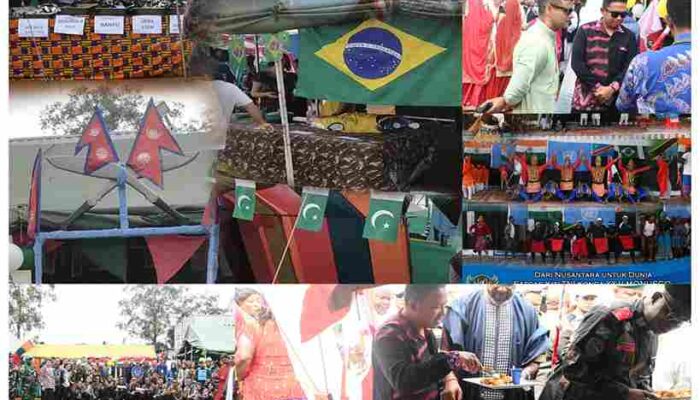 Dari Nusantara untuk Dunia, Satgas Kizi TNI Konga XX-V Monusco Meriahkan Beni Cultural Day 2025