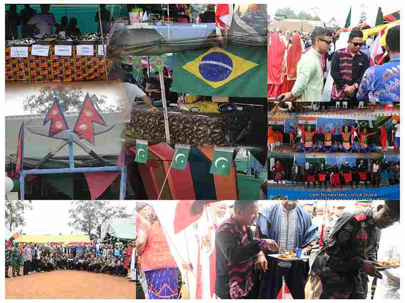 Dari Nusantara untuk Dunia, Satgas Kizi TNI Konga XX-V Monusco Meriahkan Beni Cultural Day 2025
