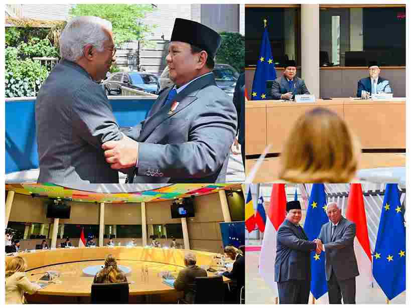 Presiden Prabowo dan Presiden Dewan Eropa Bertemu, CEPA Indonesia–Uni Eropa Makin Dekat Disepakati