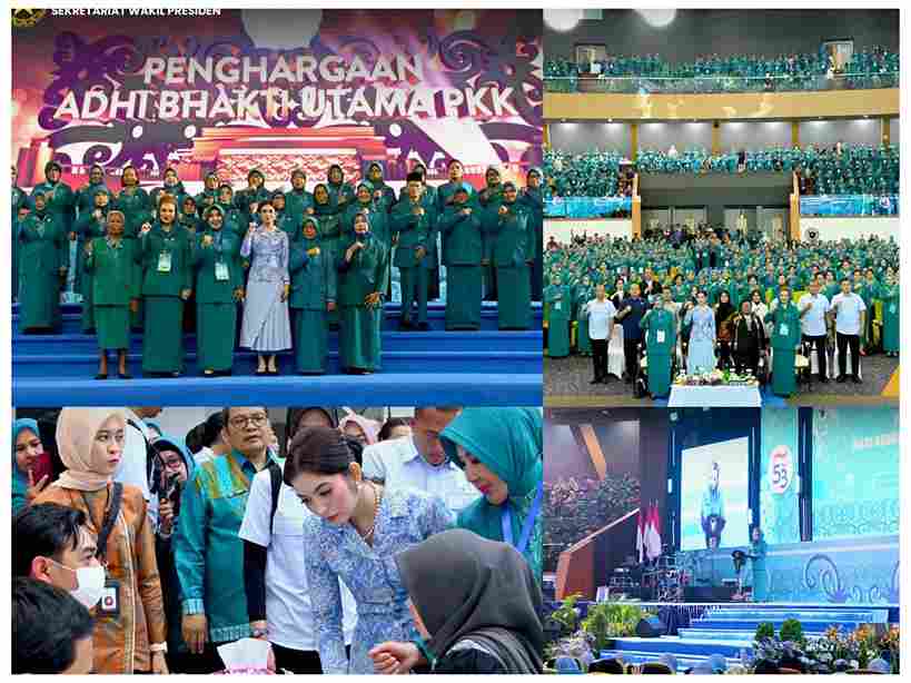 Ibu Selvi Gibran Hadiri HKG ke-53 di Samarinda: PKK Garda Terdepan Menuju Indonesia Emas 2045