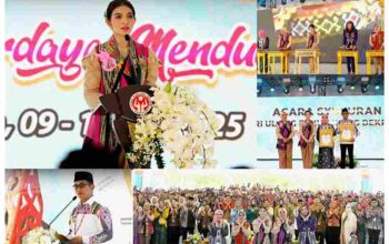 HUT ke-45 Dekranas di Balikpapan: Ibu Selvi Gibran Dorong Perajin Naik Kelas dan Tembus Pasar Dunia HUT ke-45 Dekranas di Balikpapan: Ibu Selvi Gibran Dorong Perajin Naik Kelas dan Tembus Pasar Dunia