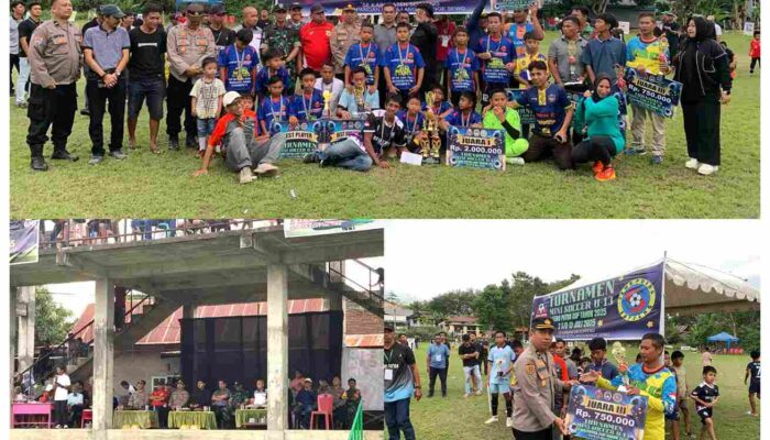 Final Sengit! Sewo Putra Junior A Juara Turnamen Mini Soccer U-13 di Soppeng