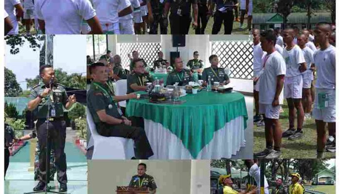 5.037 Calon Ikuti Sidang Pantukhir Tamtama PK TNI AD di Rindam I/BB, Dipimpin Langsung Pangdam I/BB