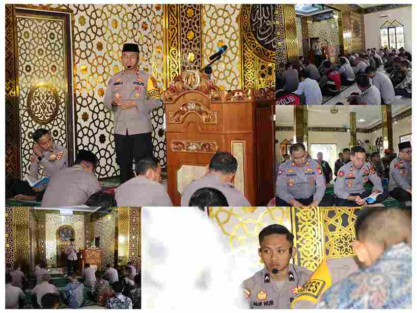 Polres Bulukumba Gelar Yasinan dan Doa Bersama dalam Rangka Binrohtal