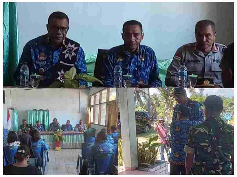 Kunjungan Kerja ke Kecamatan Lela, Wakil Bupati Sikka Tegaskan: “Mari Bangun Semangat Kerja dan Kolaborasi yang Kuat!”