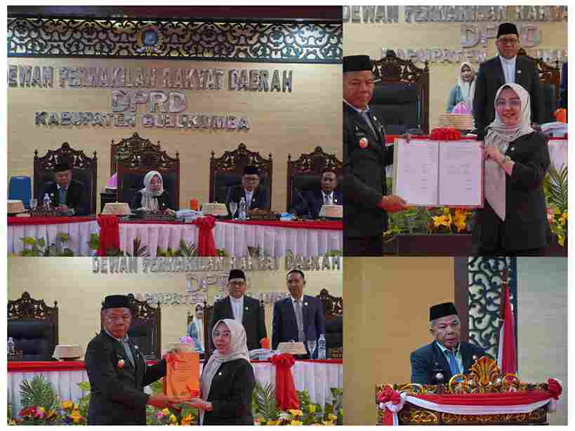 Andi Utta Serahkan KUA-PPAS Perubahan APBD 2025, Dua Ranperda Resmi Jadi Perda di Bulukumba