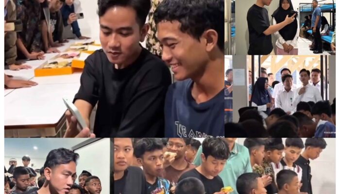 Wapres Gibran Kunjungi Sekolah Rakyat di Malam Hari: Bawakan Cemilan dan Hubungkan Siswa dengan Orang Tua
