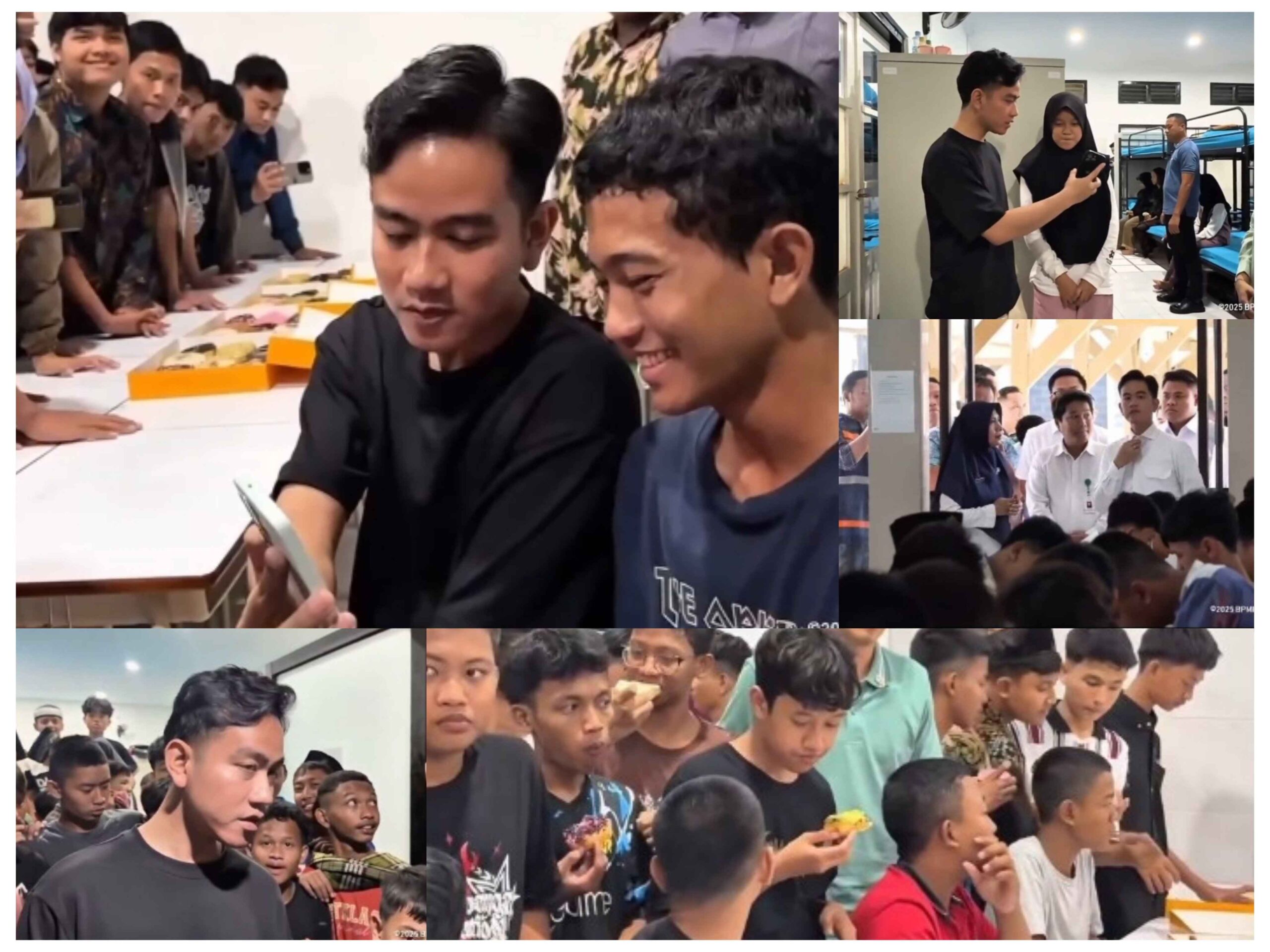 Wapres Gibran Kunjungi Sekolah Rakyat Bawakan Cemilan dan Hubungkan Siswa dengan Orang Tua