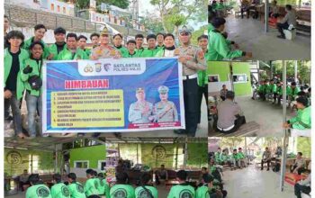 Ops Patuh Pallawa 2025, Satlantas Polres Wajo Gelar Sosialisasi Tertib Lalu Lintas kepada Komunitas Kurir