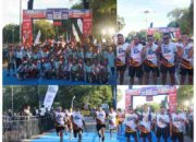 Semangat Persahabatan Lintas Negara: Satgas Pamtas Yonarhanud 15/DBY Meriahkan Wini Border Run 2025